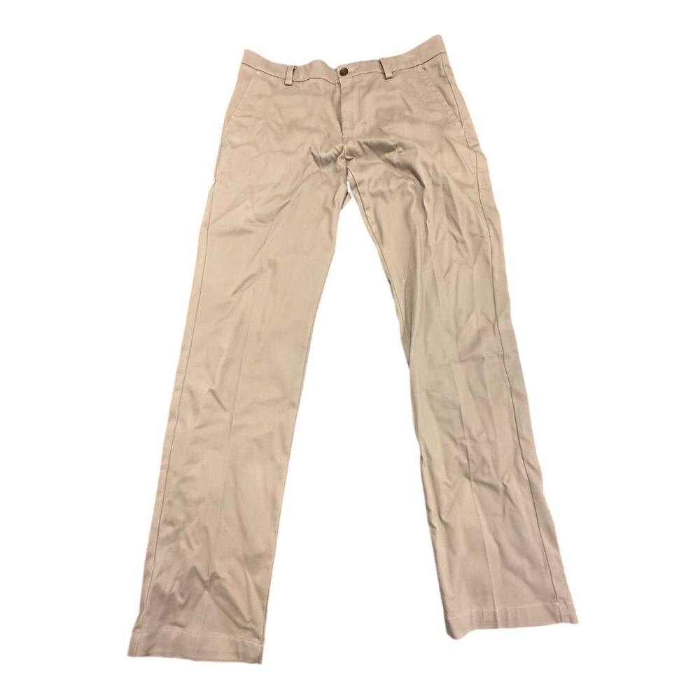 Dockers Men's Easy Khaki Slim Fit Tapered Chino Pants Tan Beige W32 L32
